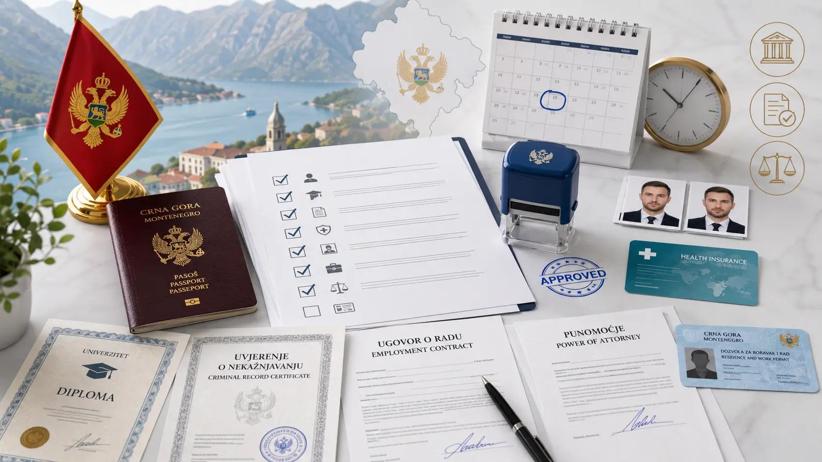 Radna dozvola Crna Gora 2026: Trajanje i dokumentacija